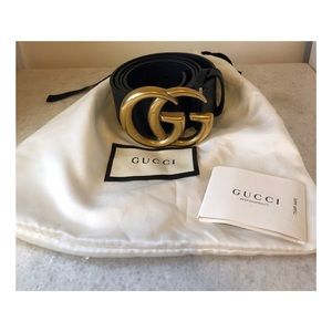Black Gucci Belt || 85